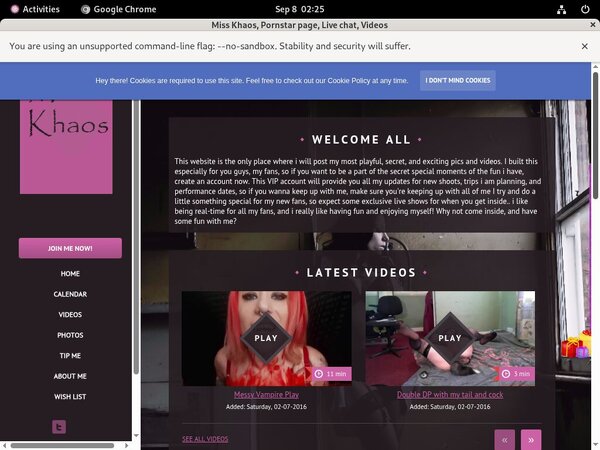 Try Miss Khaos Try Miss Khaos