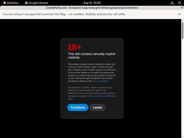 Using Paypal Cruelty Party
