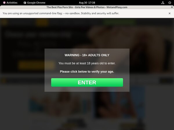 Wet And Pissy Avec IBAN / SEPA