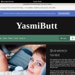 Yasmibutt.modelcentro.com Special Deal