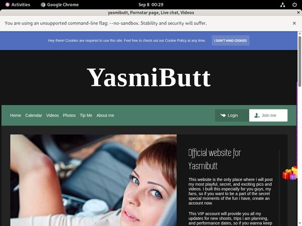 Yasmibutt.modelcentro.com Special Deal