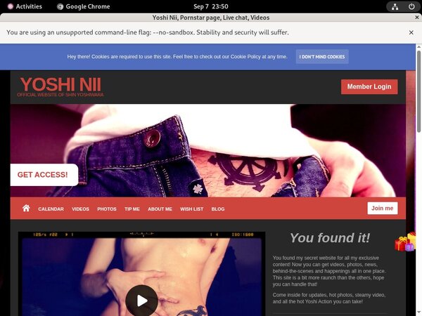 YoshiNii Promo Offer YoshiNii Promo Offer