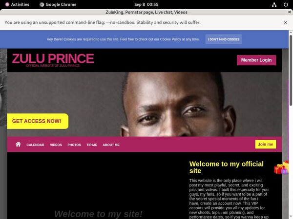 Zuluking.modelcentro.com Paypal Option