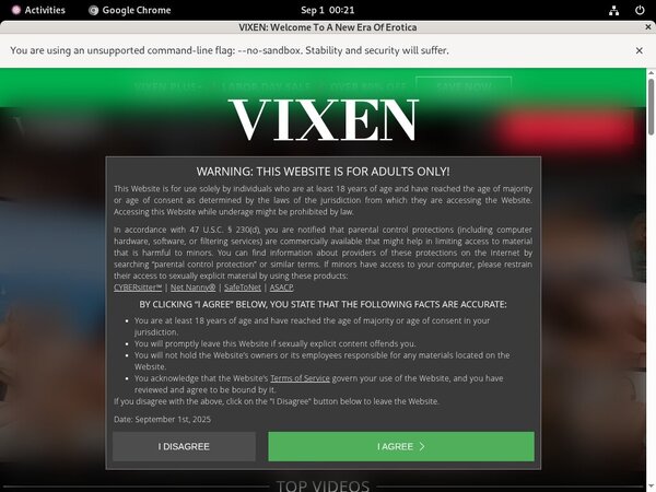 Vixen Free Login Account