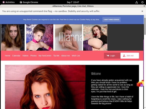 Illianna.modelcentro.com Trial Access