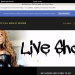 Officialmarleybrown.com ??